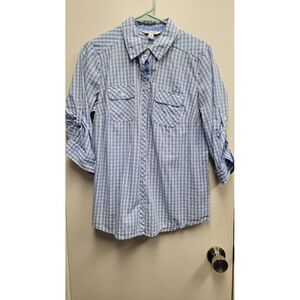 croft barrow‎ womens button up shirts Size Medium